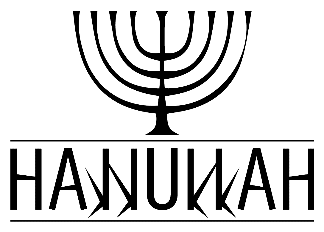 Happy Hanukkah: New Ambigram