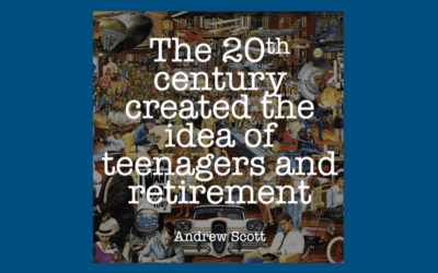 Teenagers, retirement & the new abnormal