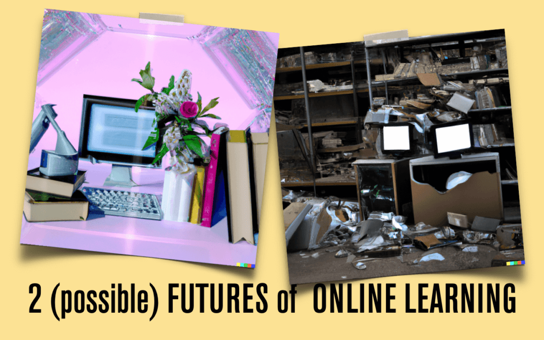 The utopian/dystopian futures of online learning: New book chapter