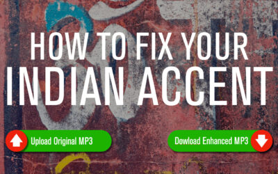 How to fix your Indian accent using AI