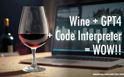 Wine + GPT4 + Code Interpreter: WOW!!