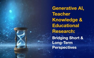 Generative AI, Teacher Knowledge and Educational Research: Bridging Short- and Long-Term Perspectives.