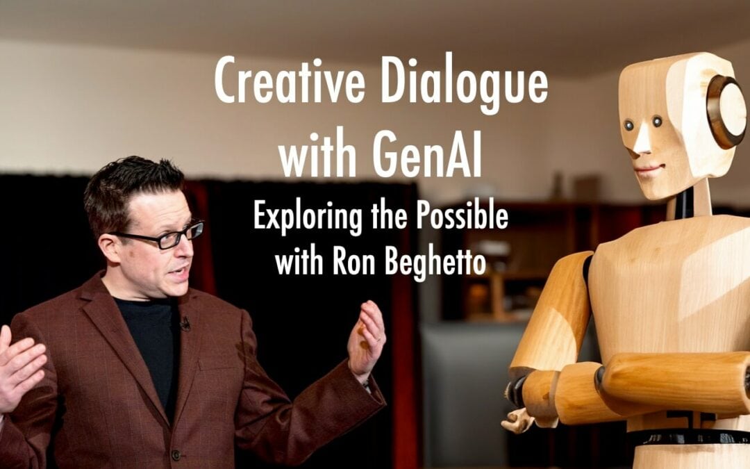 Creative dialogue with Generative AI: Exploring the Possible with Ron Beghetto