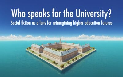 Who speaks for the university? Social fiction as a lens for reimagining higher education futures
